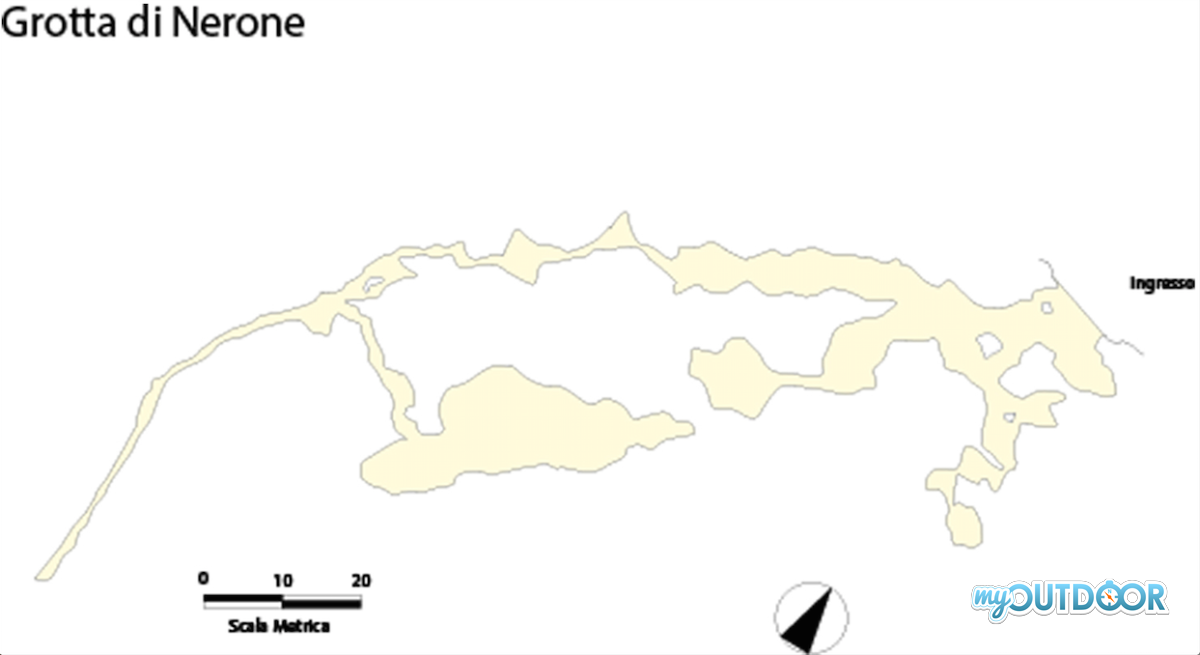 Grotta di Nerone Rilievo