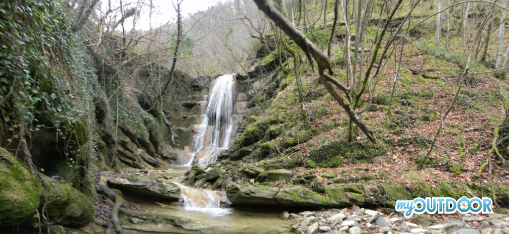 Prima cascata del fosso dei Furlani