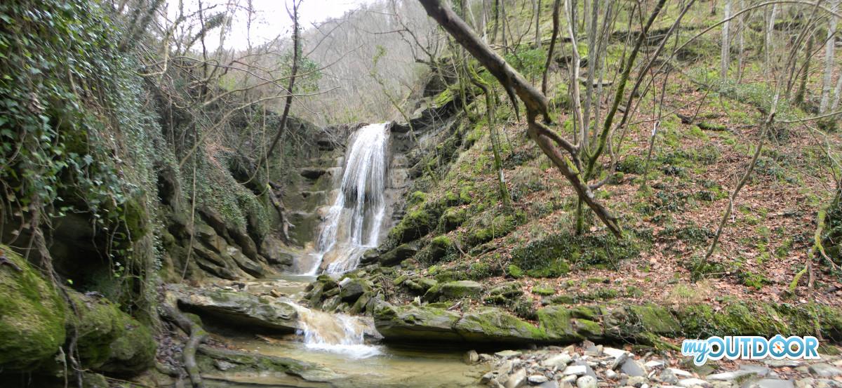 Prima cascata del fosso dei Furlani