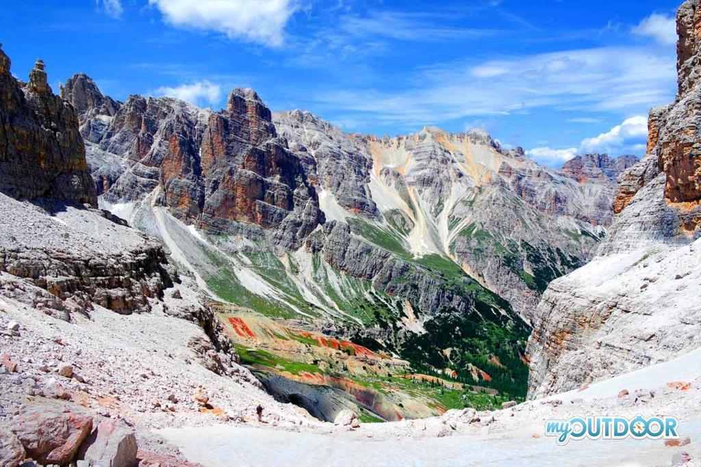 Val Travenanzes e il gruppo del Fanes