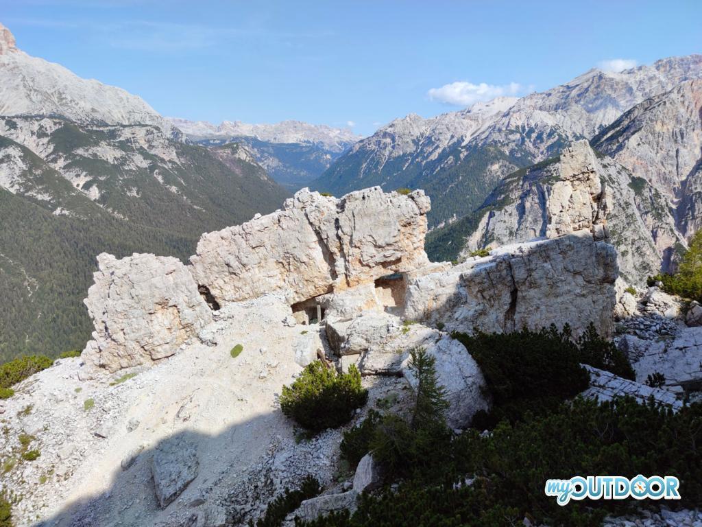 Postazioni militari sul Col Rosà