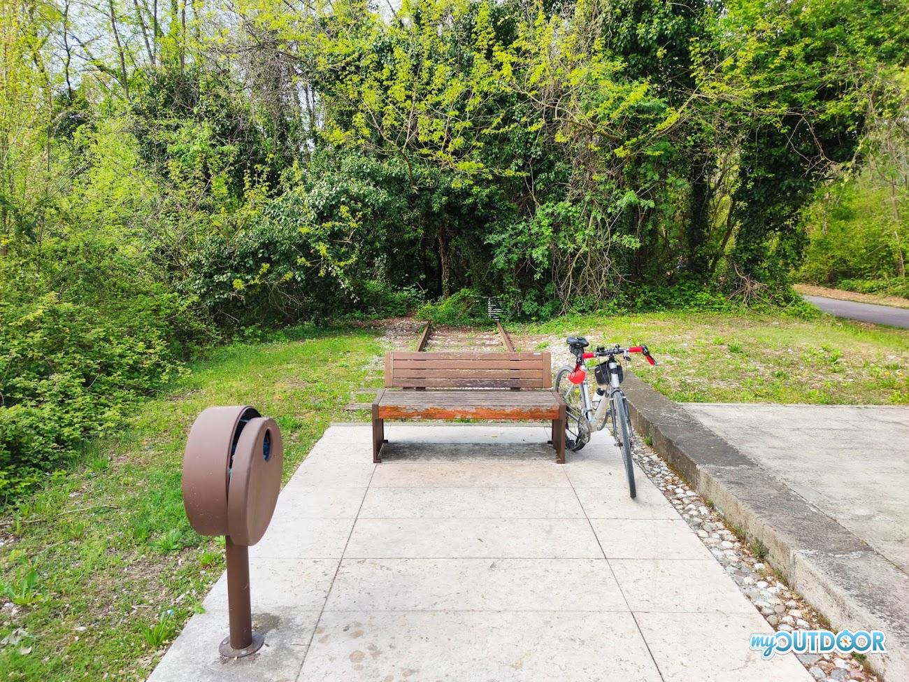 Una stazione della vecchia ferrovia