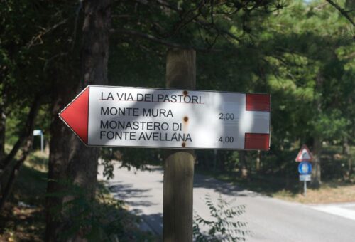 Indicazioni partenza sentiero