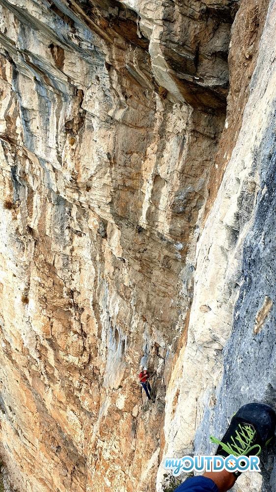 Visuale assoggettante sulla sosta dell'ultimo tiro