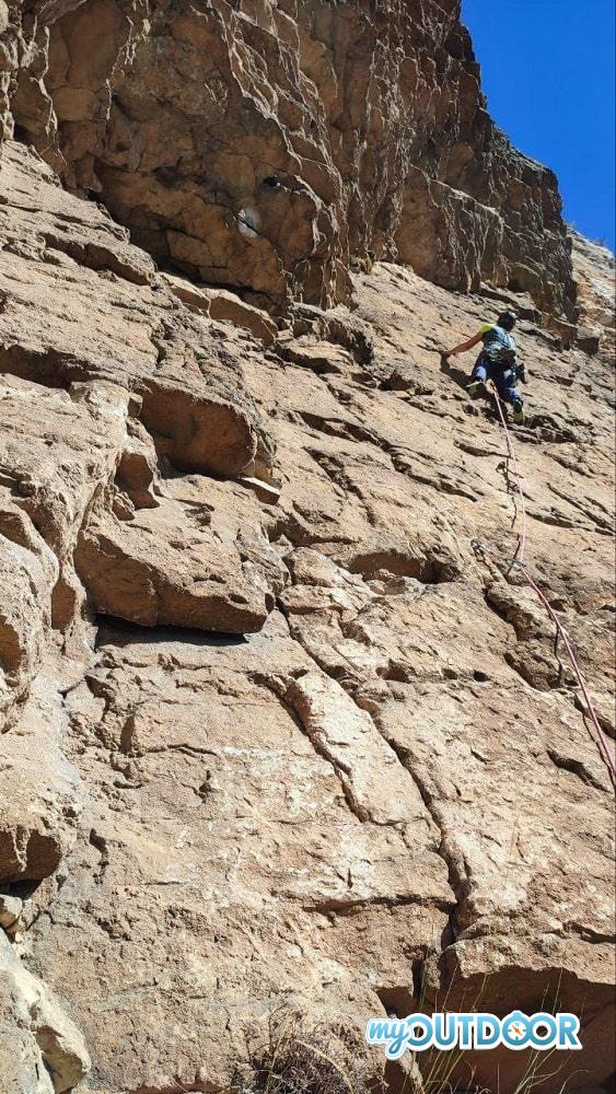 L'inizio del quarto tiro (6a)