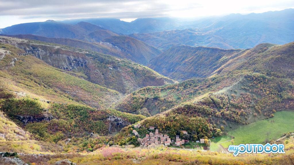 Sasso del Re, panoramica su Pieia